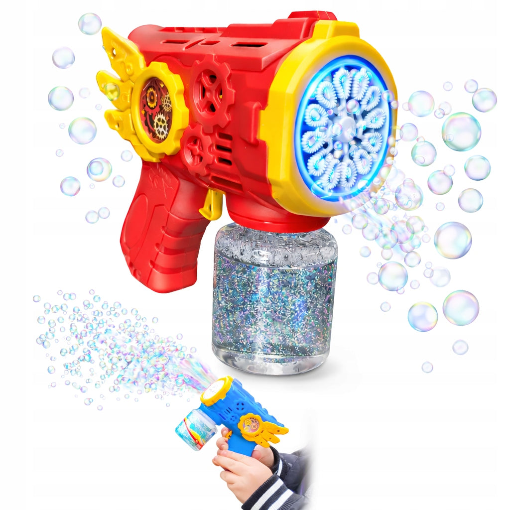 SOAP BUBBLE GUN SOAP BUBBLE MACHINE + LIQUID E2303 EMAJ