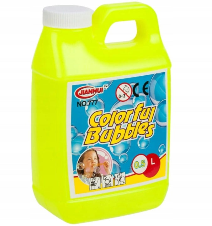 SOAP BUBBLE LIQUID 500ML 0,5L SOAP BUBBLE STOCK Kind bubble solution