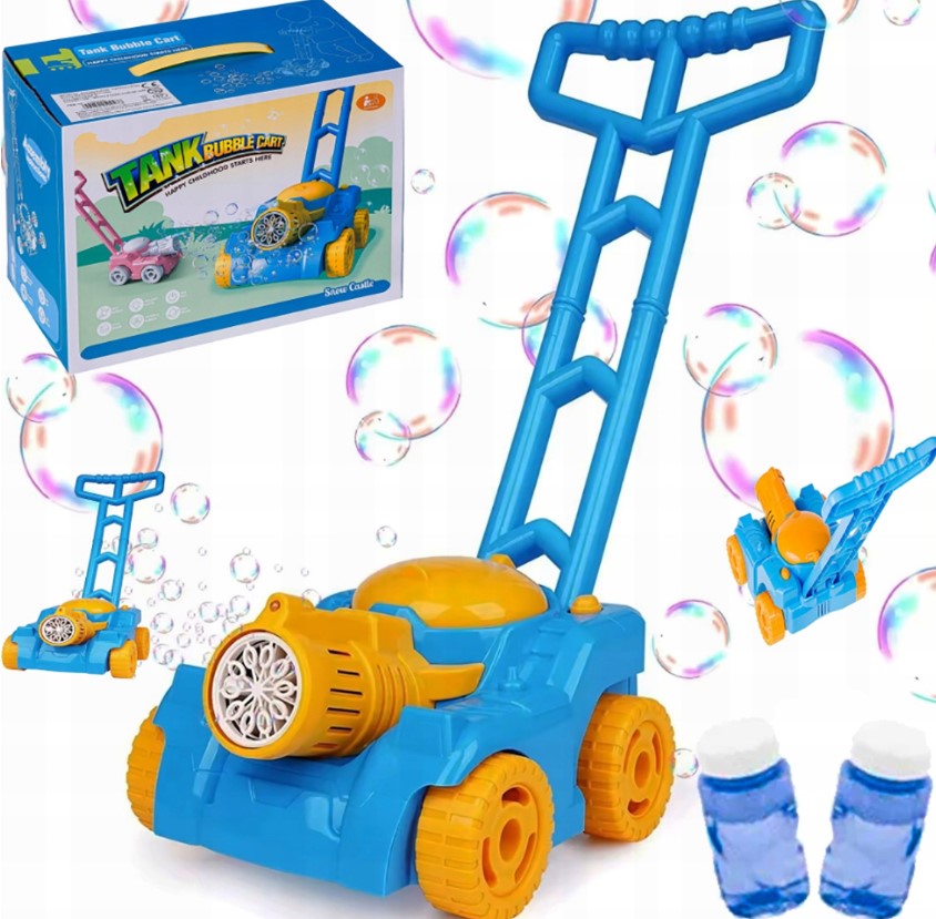 SOAP BUBBLE MOWER BUBBLE GENERATOR + LIQUID