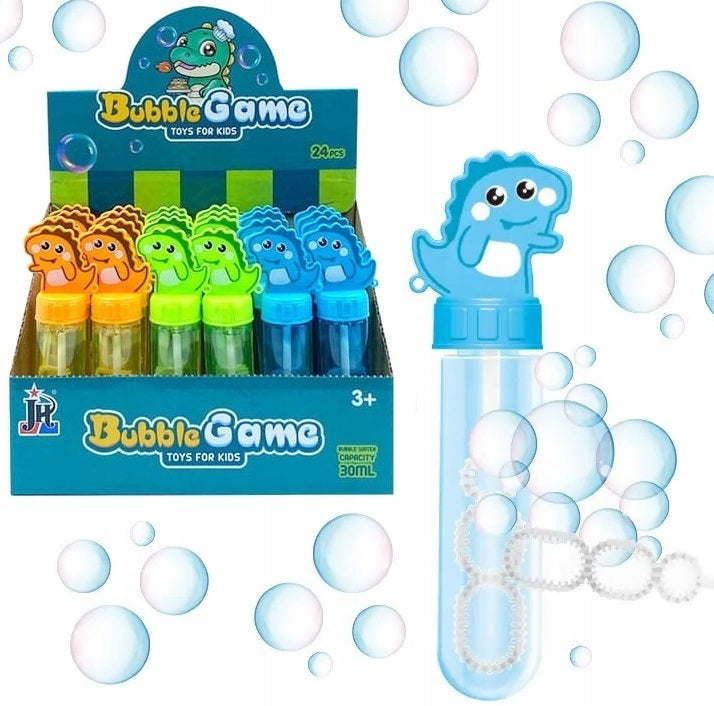 SOAP BUBBLES DINOSAUR CLASSIC BUBBLE RELEASE LIQUID 14CM