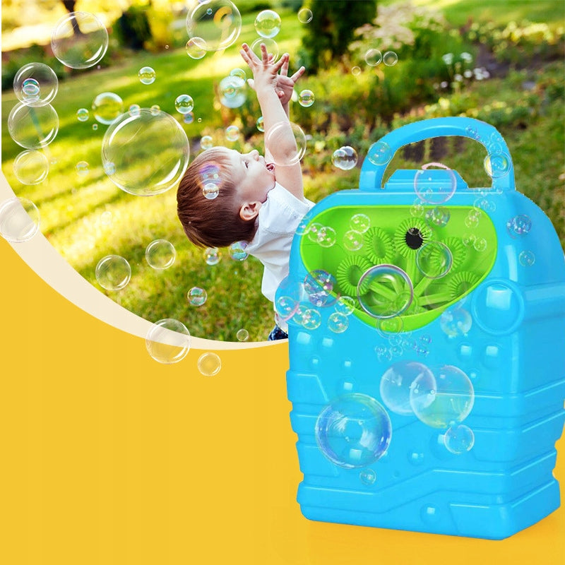SOAP BUBBLES FOR KIDS EFFICIENT generator BUBBLE MAKING MACHINE +LIQUID Character/Title none