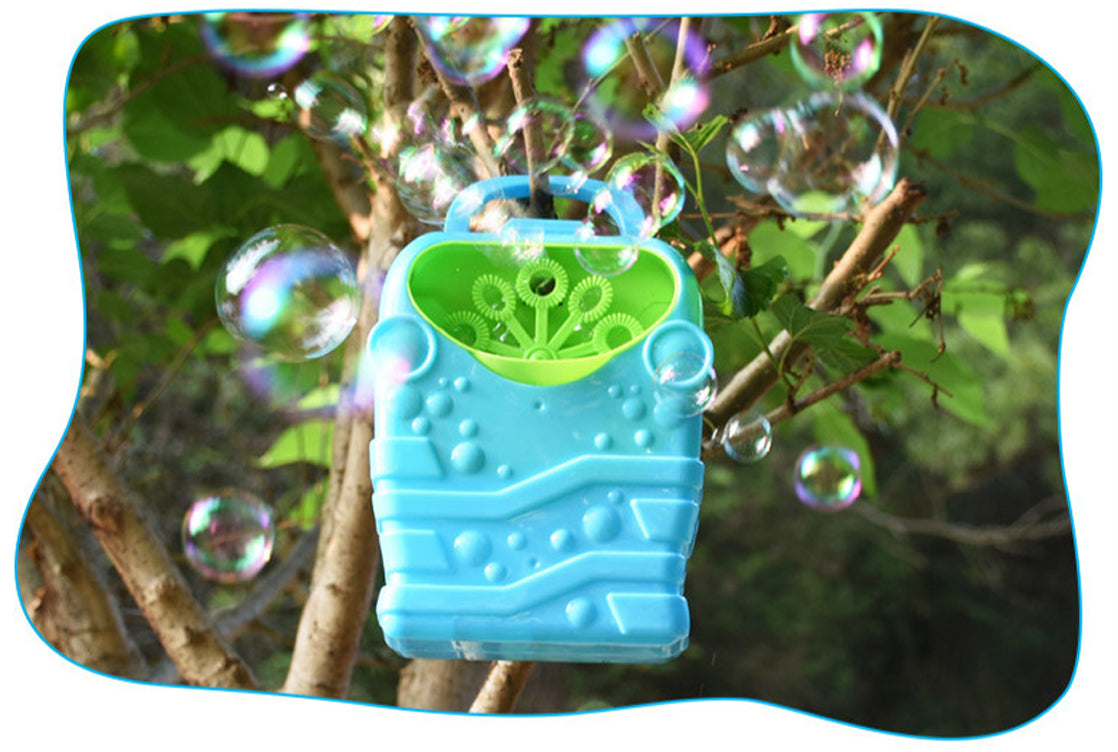 SOAP BUBBLES FOR KIDS EFFICIENT generator BUBBLE MAKING MACHINE +LIQUID Kind machine