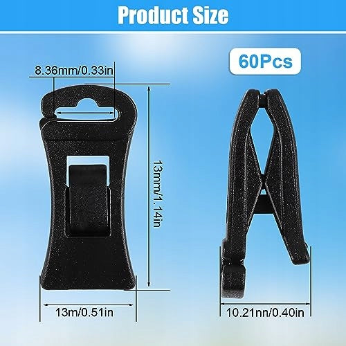 SOCK BUCKLES LAUNDRY HOOKS SET OF 60 PCS HOME FOR HOME Manufacturer code Bez marki
