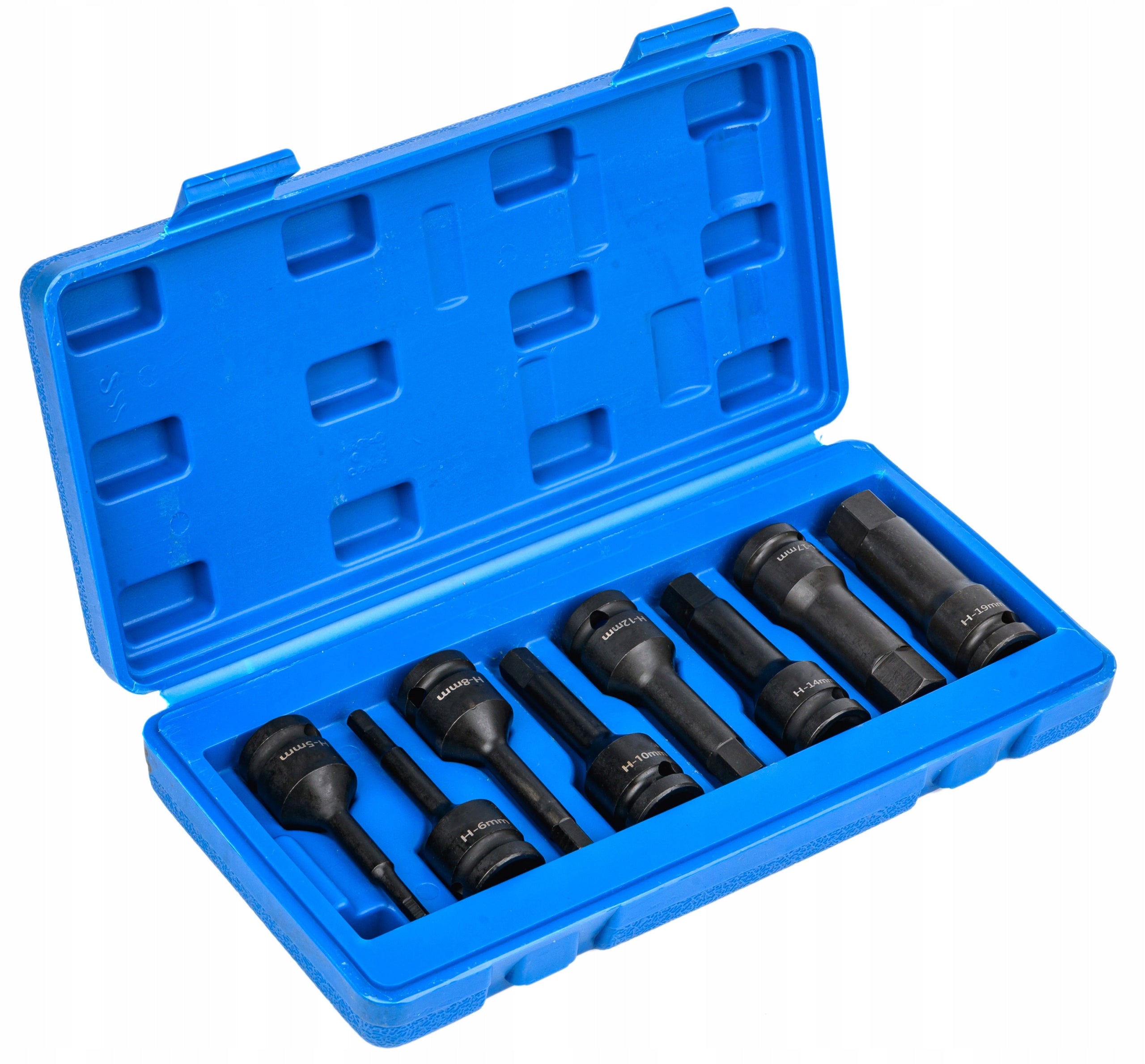 SOCKET IMPACT WRENCHES IMBUS HEX H5-H19 1/2" 5-19 MM Brand Falon-Tech