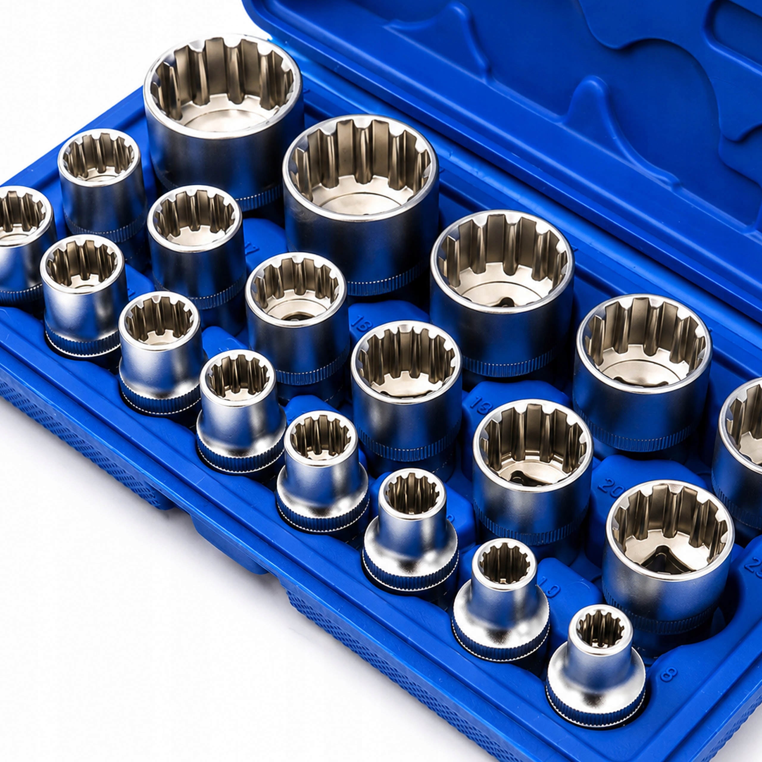 SOCKET SET 12 Angle 8-32 SOCKETS 1/2" HUB WRENCHES SUSPENSION AXLE Key type socket