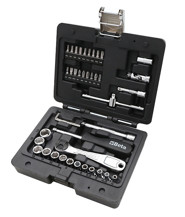 SOCKET SET WITH ACCESSORIES BETA 903E SUITCASE