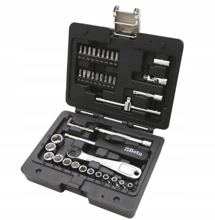 SOCKET TOOL SET 1/4'' 42pcs BETA WORKER BW903E/C42(S)