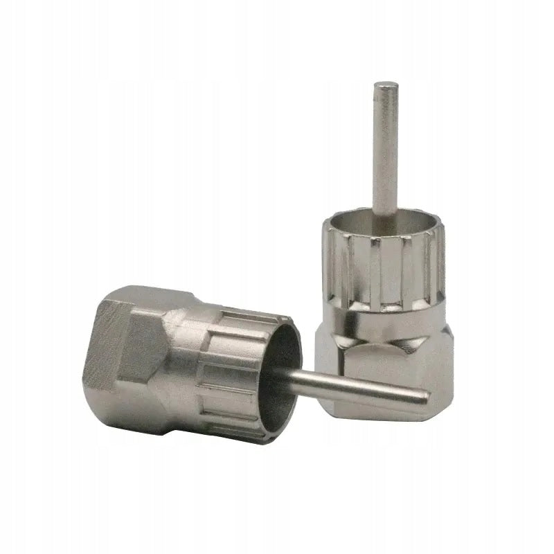 SOCKET WRENCH FOR REMOVING THE CASSETTE GEAR NUT WITH PIN