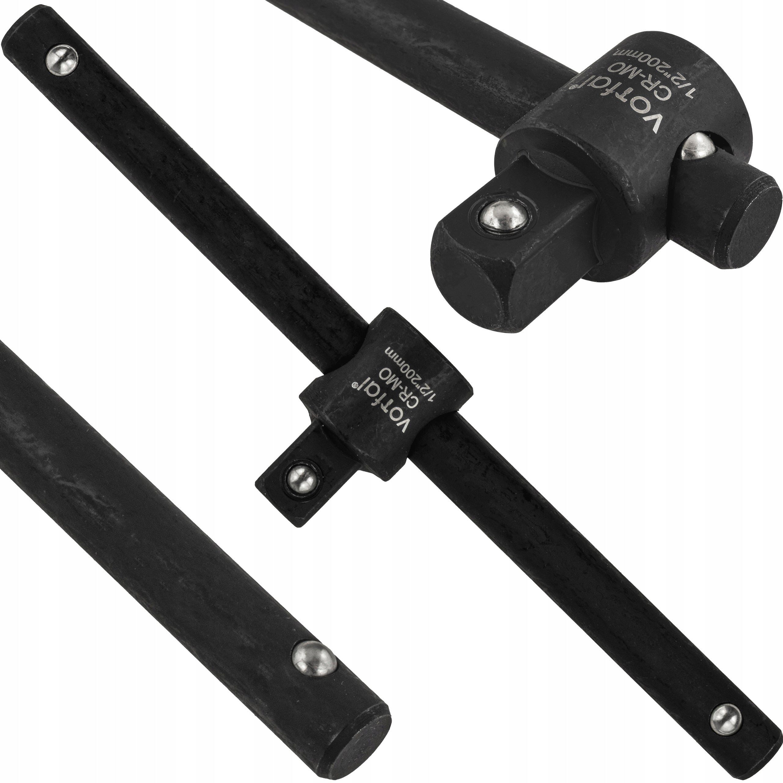 SOCKET WRENCH FOR SOCKETS SLIDING IMPACT KNOB TYPE T 1/2" 200 MM