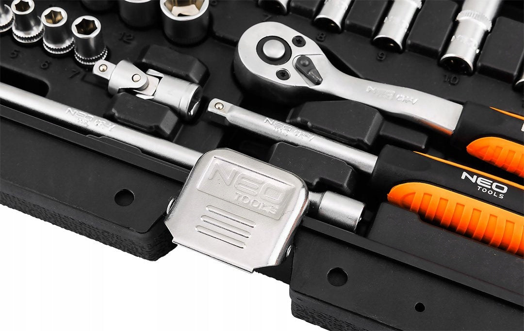 SOCKET WRENCH SET 1/4" 23 PCS SATIN 10-231 NEO TOOLS EAN (GTIN) 5906692019359