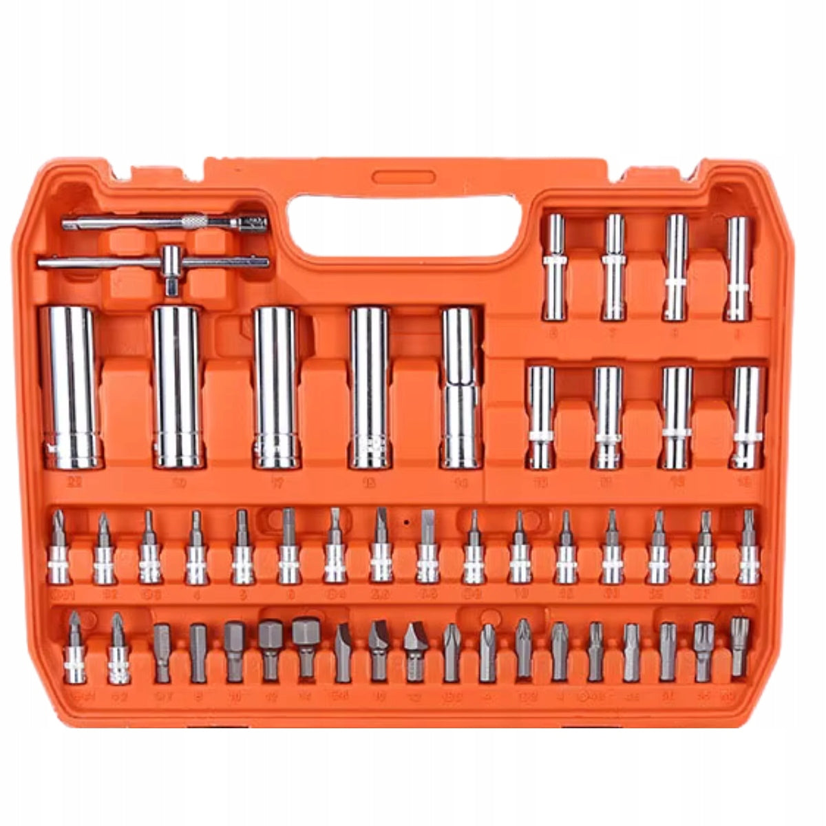 SOCKET WRENCH SET 108 EL. CRV TORX BITS IN CASE PROFESSIONAL EAN (GTIN) 5906846216061
