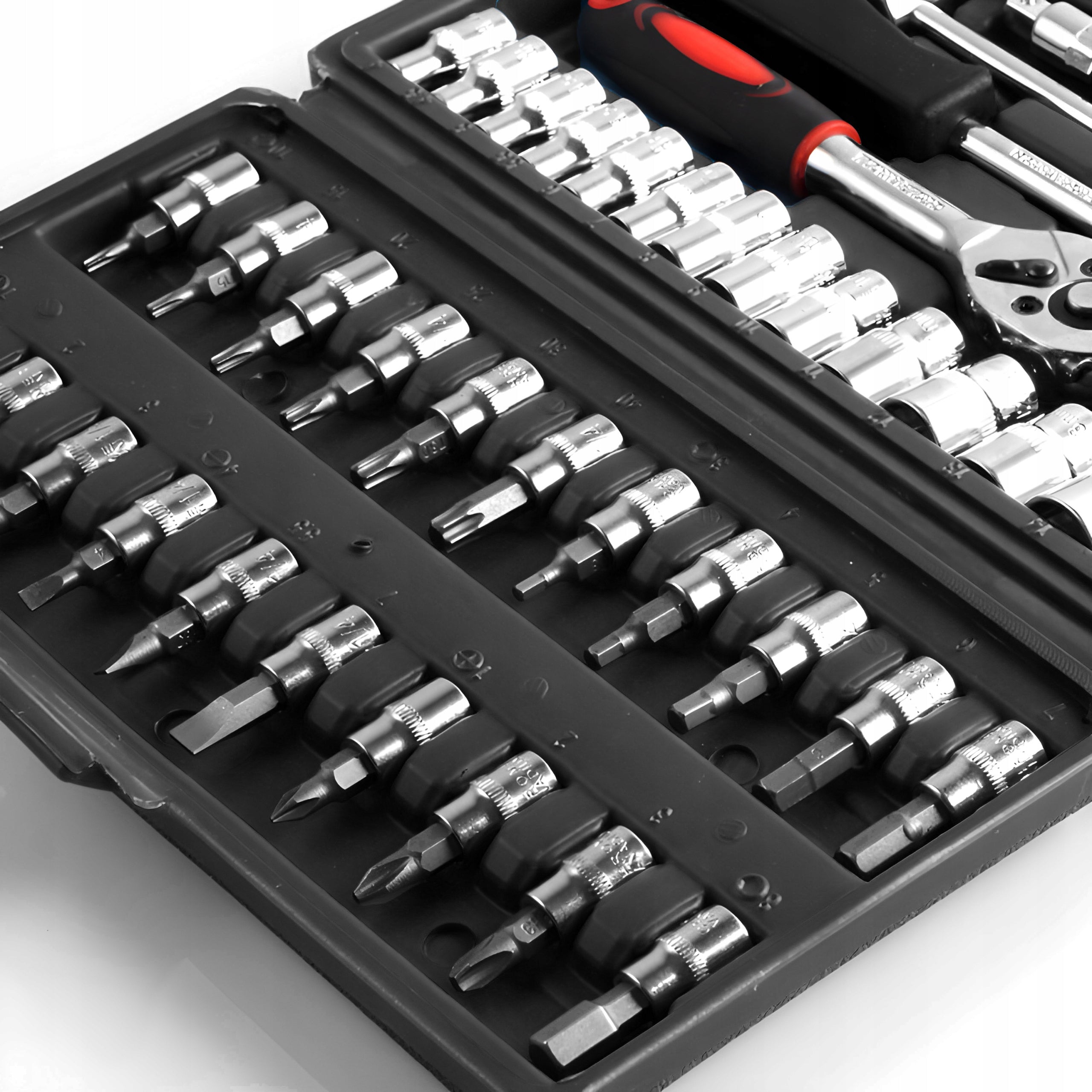 SOCKET WRENCH SET 46 EL RATCHET SOCKET WRENCHES SOCKET TOOLS Brand no brand