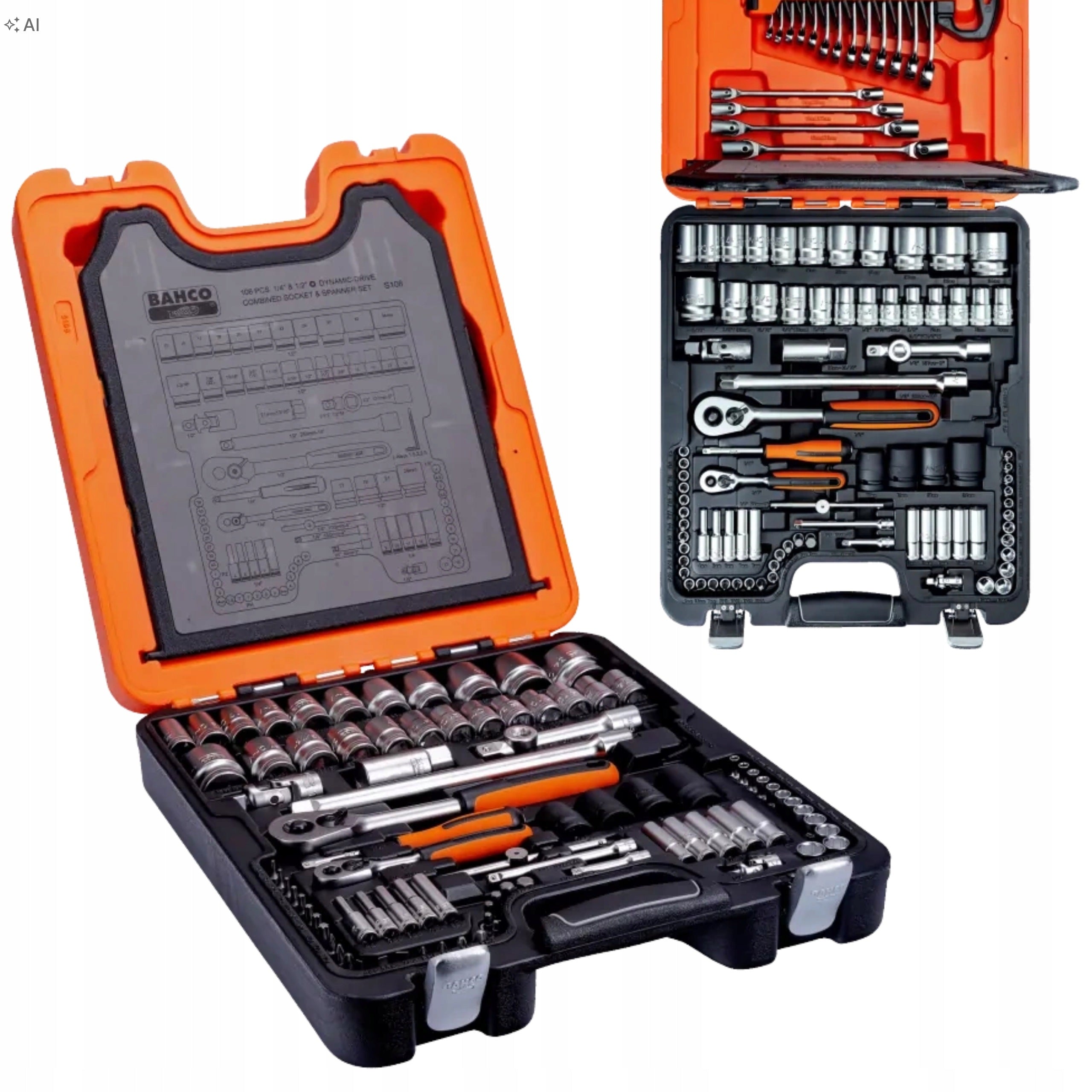 SOCKET WRENCH SET S106 106 EL BAHCO BAHCOS106