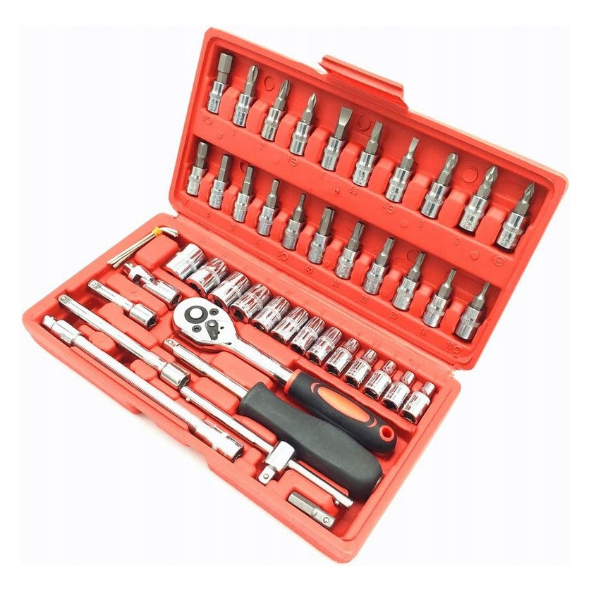 SOCKET WRENCH SET SOCKET WRENCHES 46 TORX Bits Screwdrivers Allen Packaging status original