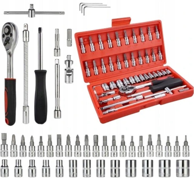 SOCKET WRENCH SET SOCKET WRENCHES 46 TORX Components
