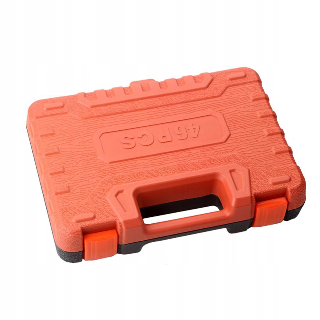 SOCKET WRENCH SET TOOL CASE 1/4 INCH RATCHET CAP Packaging status original