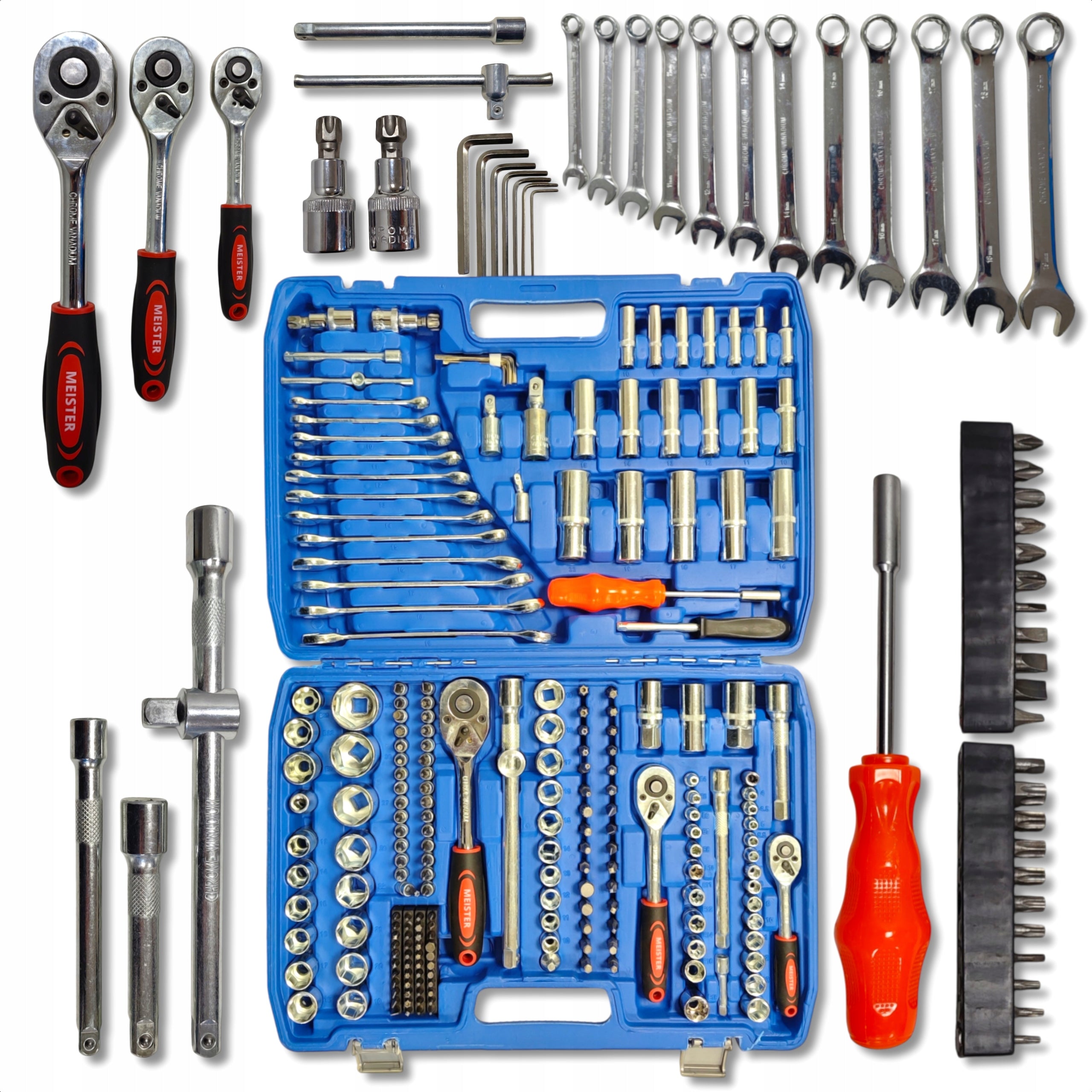 SOCKET WRENCH TOOL KIT SOCKET WRENCHES 216 el.