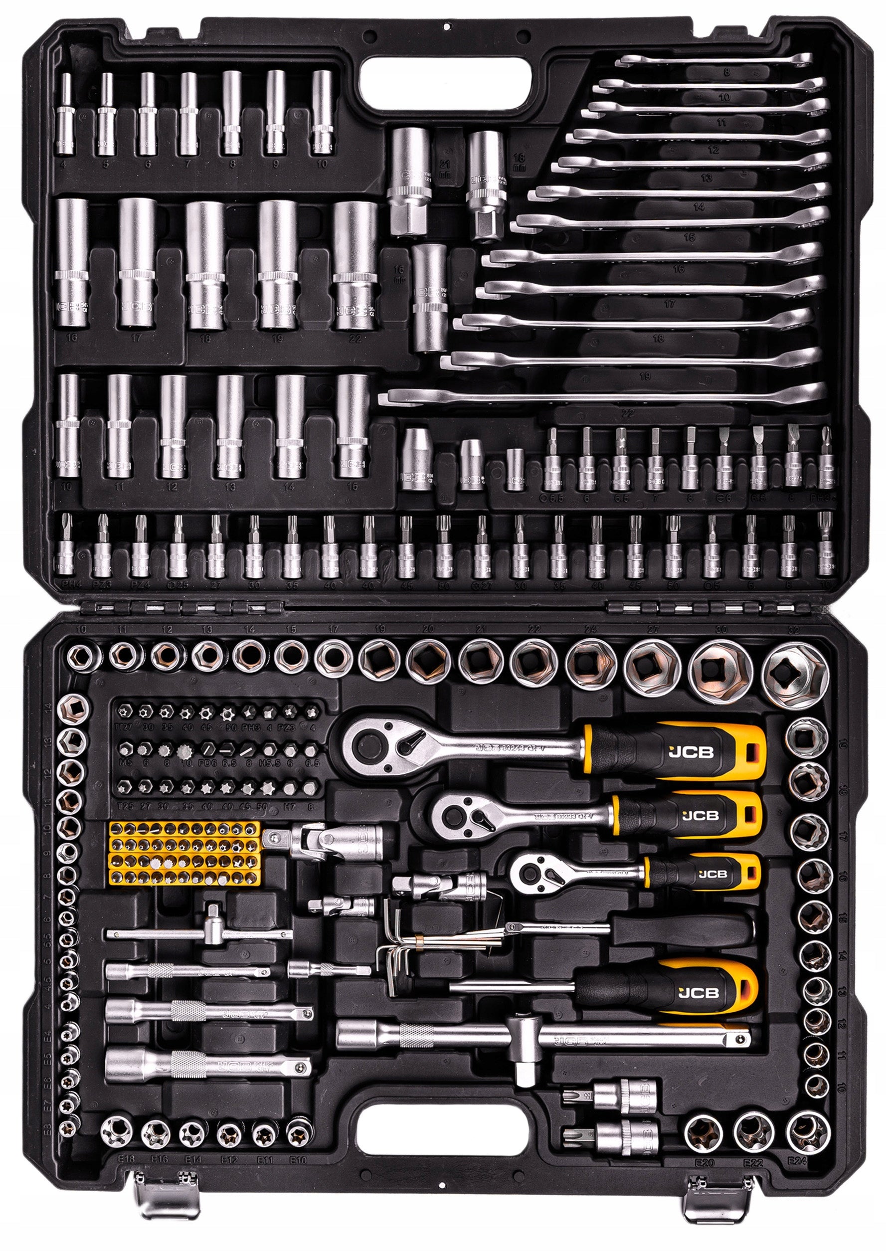 SOCKET WRENCH TOOL SET FLAT WRENCHES TORX SOCKETS JCB 216EL Packaging status original