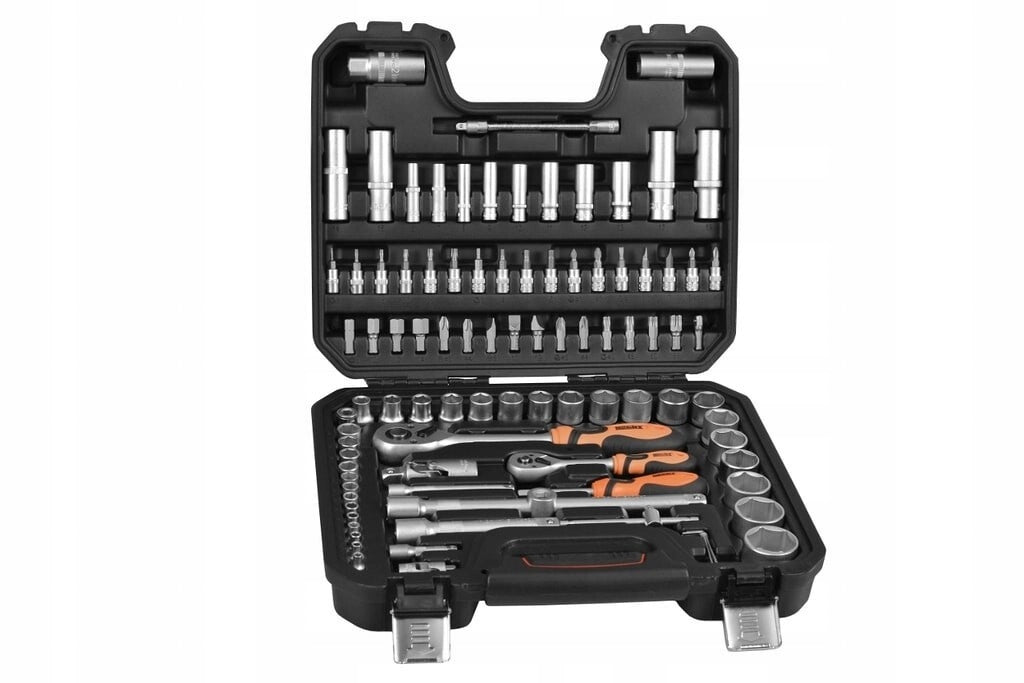 SOCKET WRENCH TOOL SET RATCHET SOCKET WRENCHES HECHT 2094 Packaging status original