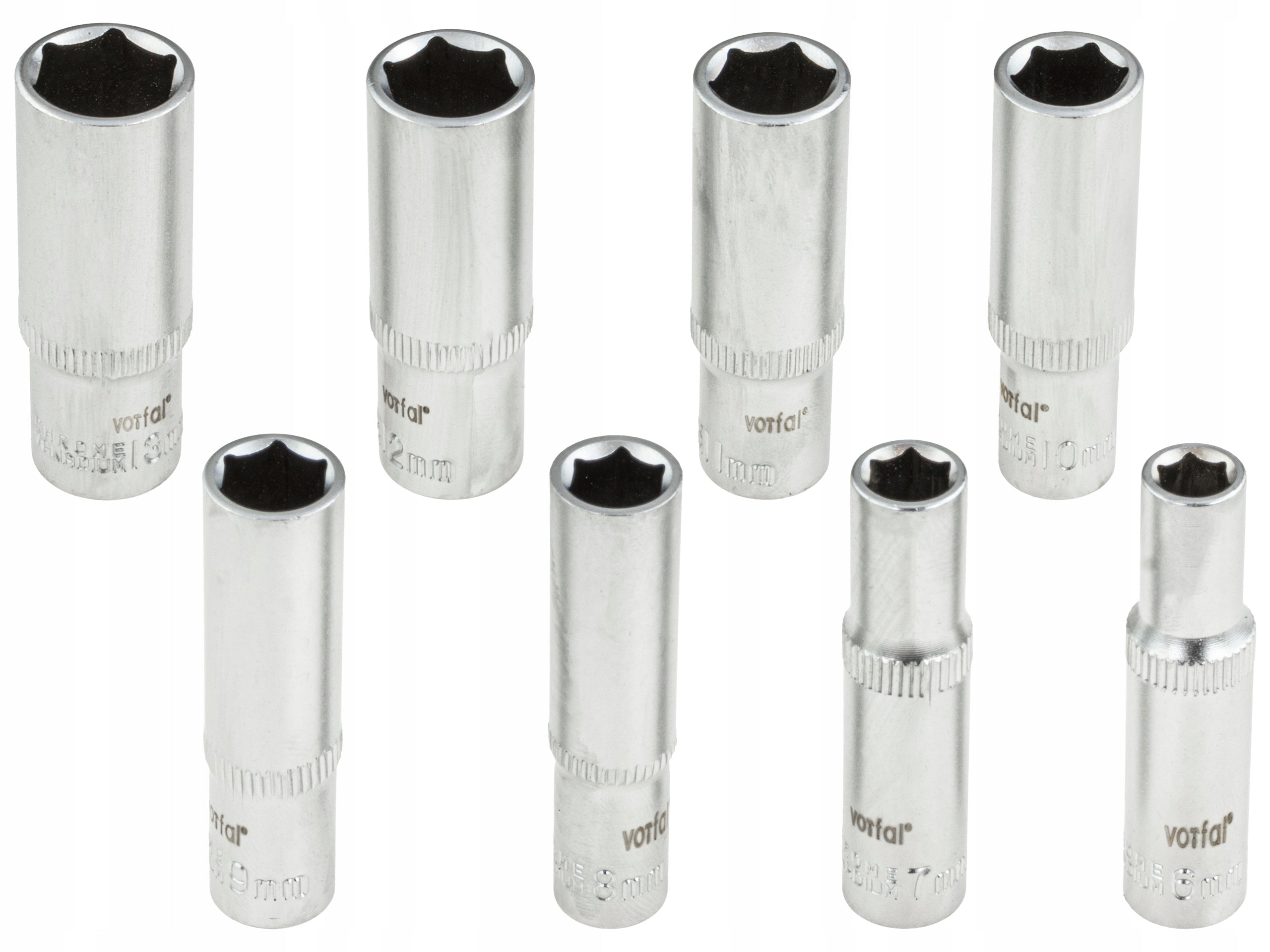 SOCKET WRENCHES 1/4 LONG 6-13MM SOCKET WRENCHES SOCKET WRENCH SET Manufacturer code V08413