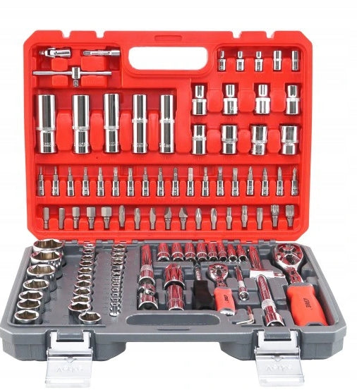 SOCKET WRENCHES 108 TOOL SOCKET WRENCH SET TORX BITS 2RATTLES Brand Verke