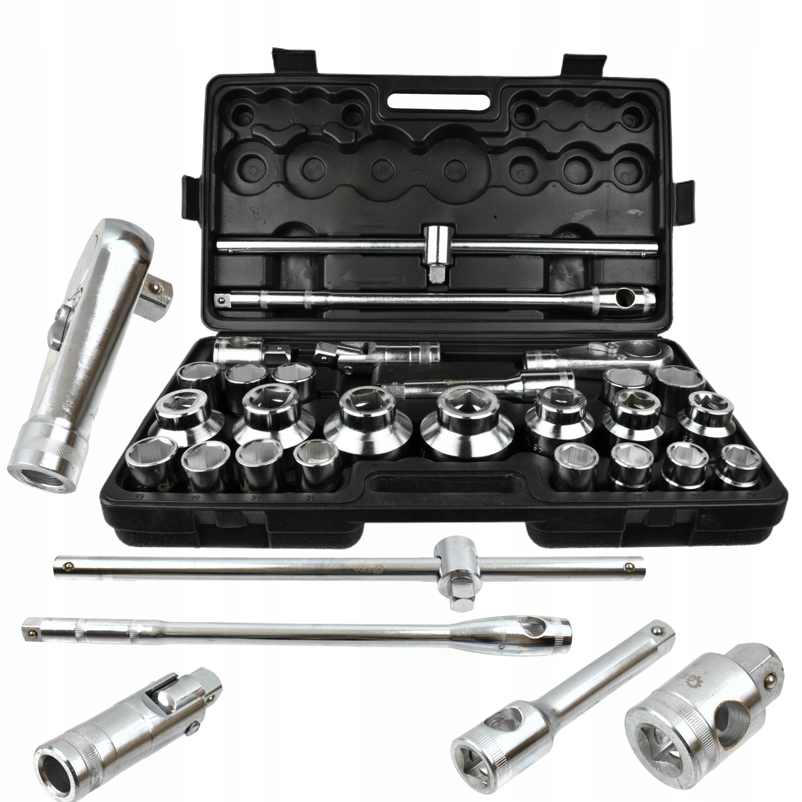 SOCKET WRENCHES 26 3/4 LARGE SOCKETS 21-65 TIR