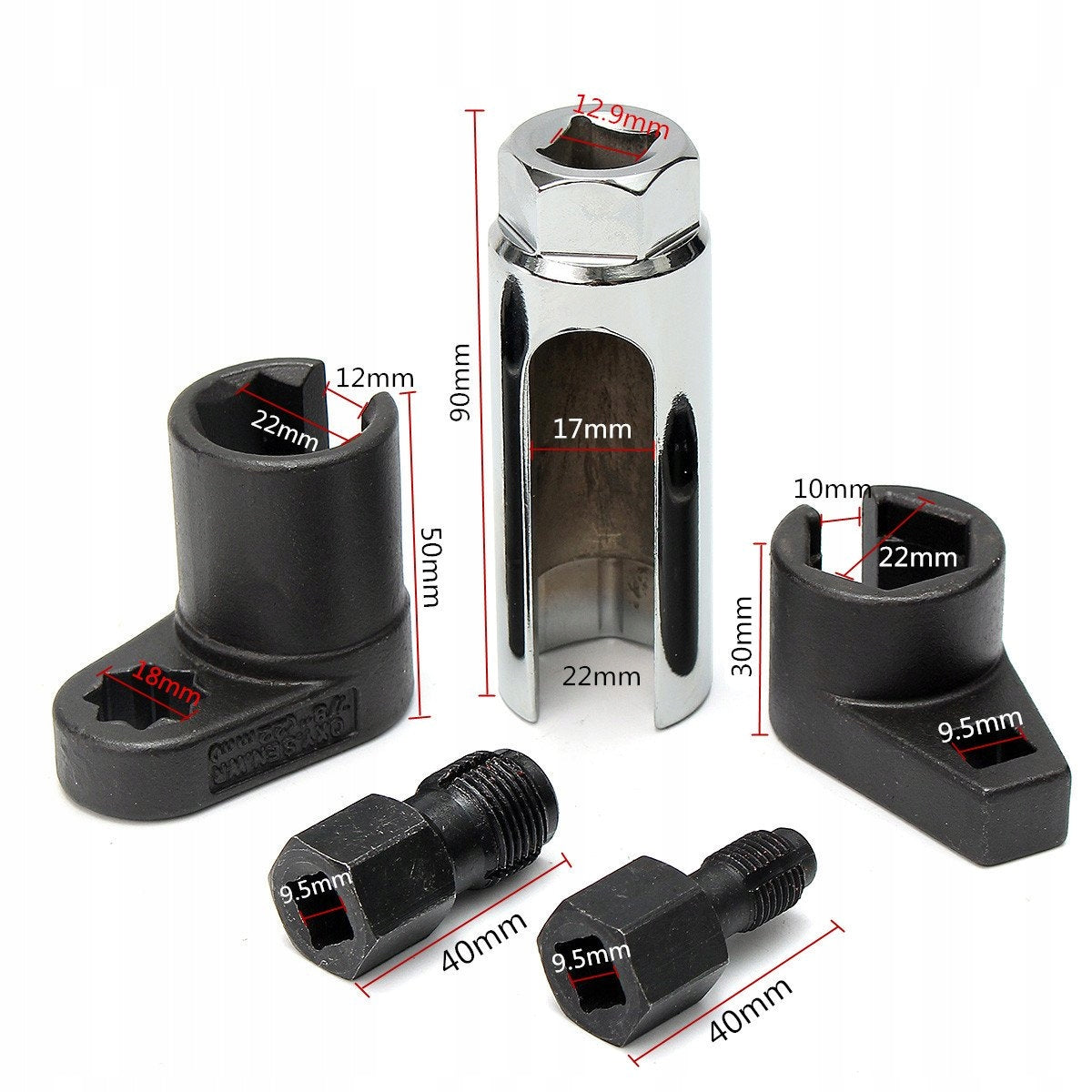 SOCKET WRENCHES TAPS FOR LAMBDA PROBE REPAIR AUDI VW 5el. Product weight with unit packaging 0.82 kg