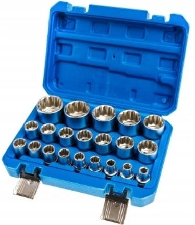 SOCKETS SPLINE 1/2 INCH socket wrenches socket set 12-angle 8-36mm Manufacturer code JP20062026-21