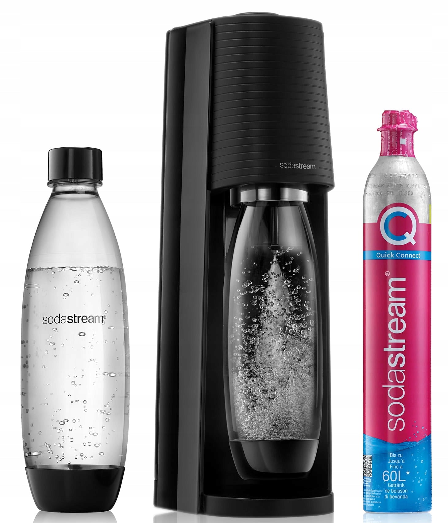SODASTREAM TERRA SATURATOR water gassing machine zettaw family MAX Manufacturer code 5904569503871