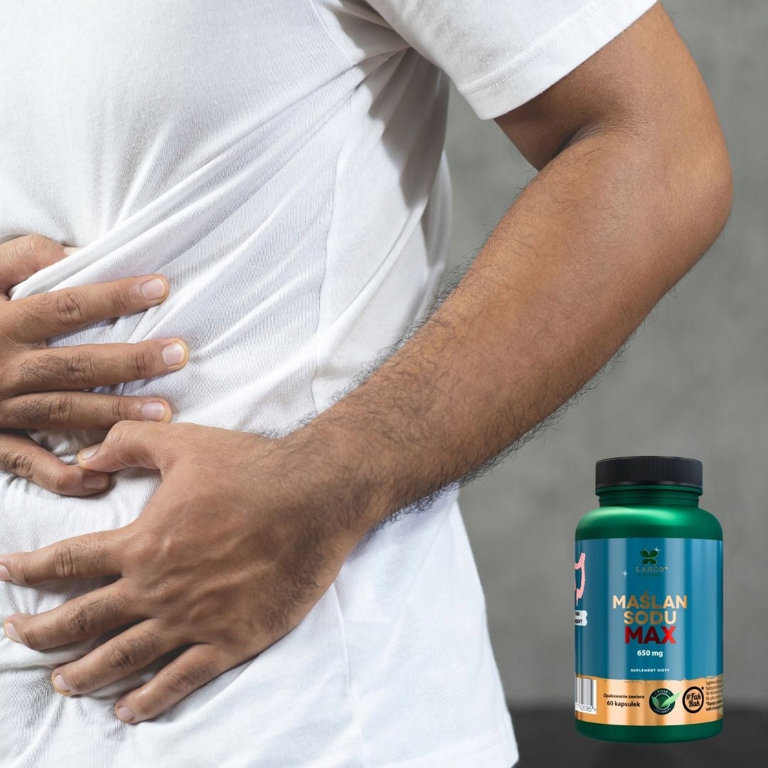 SODIUM BUTYRATE MAX 1300mg - Butyric Acid for healthy intestines LANCO - 60caps EAN (GTIN) 5905317626385
