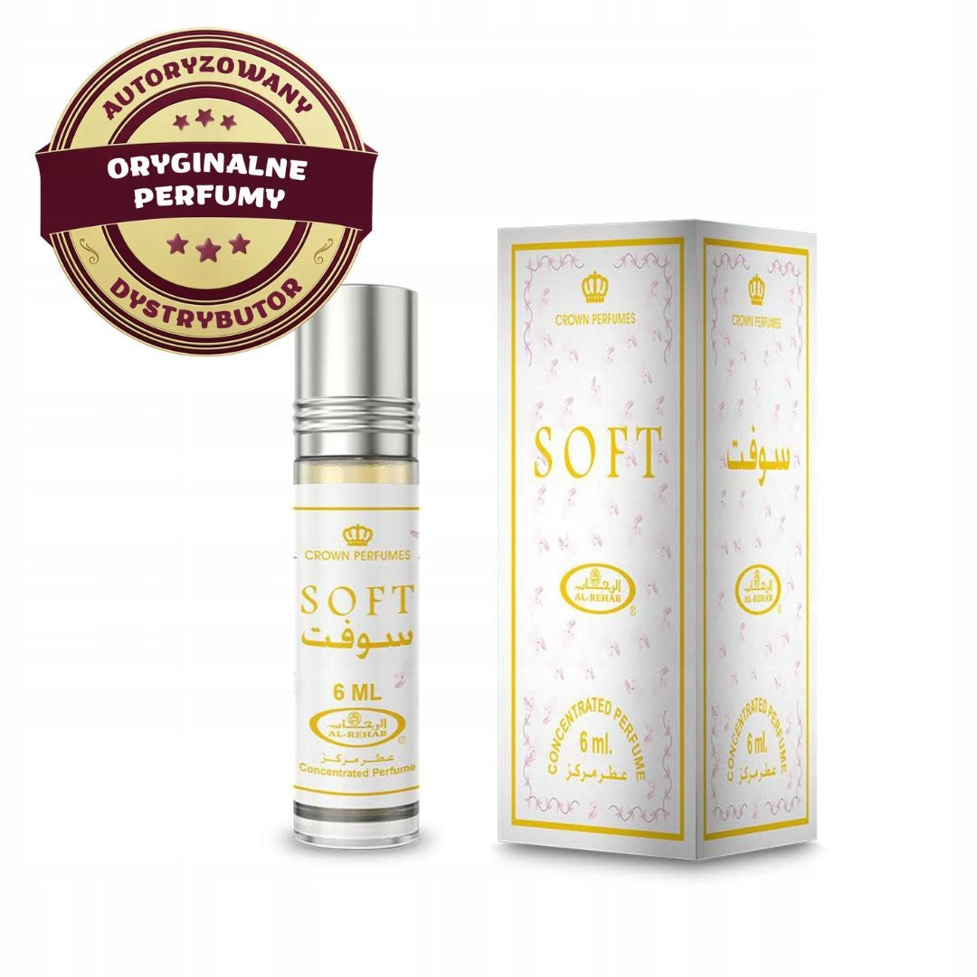 SOFT ARABIC PERFUME IN CITRUS OIL SWEET DELICATE 6 ml AL REHAB