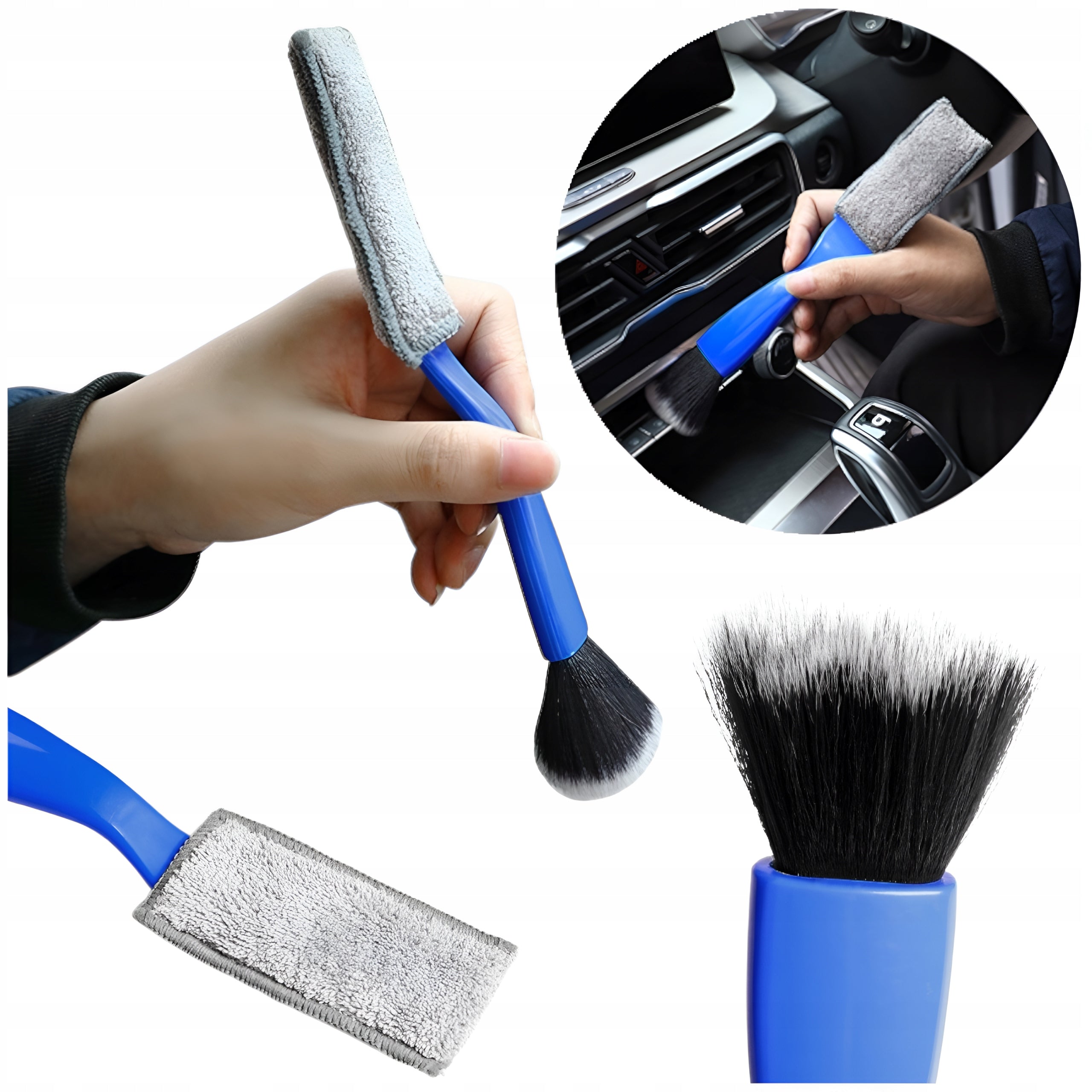 SOFT BRUSH CLEANING PLASTIC PIANO BLACK