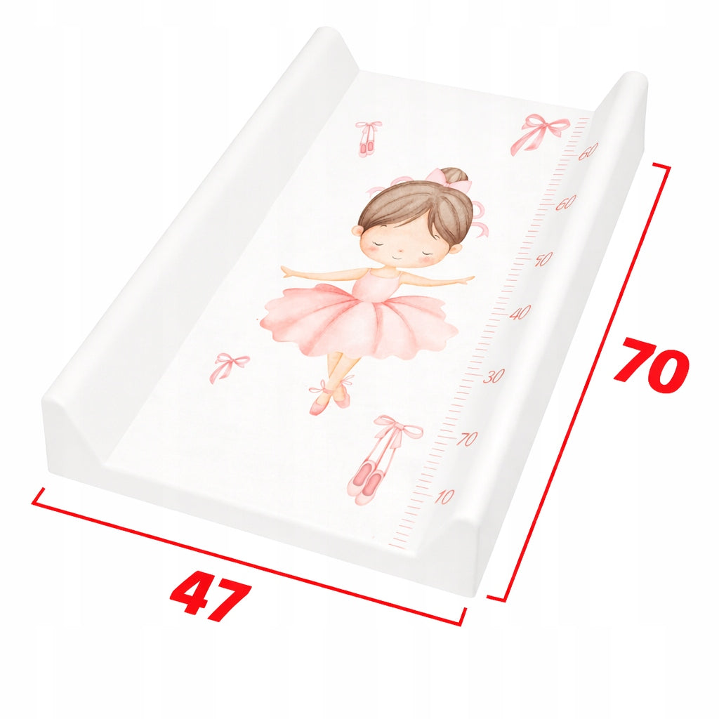SOFT CHANGING TABLE 70x47 PROFILED SOFT MAT FOR CHEST OF DRAWERS Manufacturer code CZB 2 3654 BALETNICA