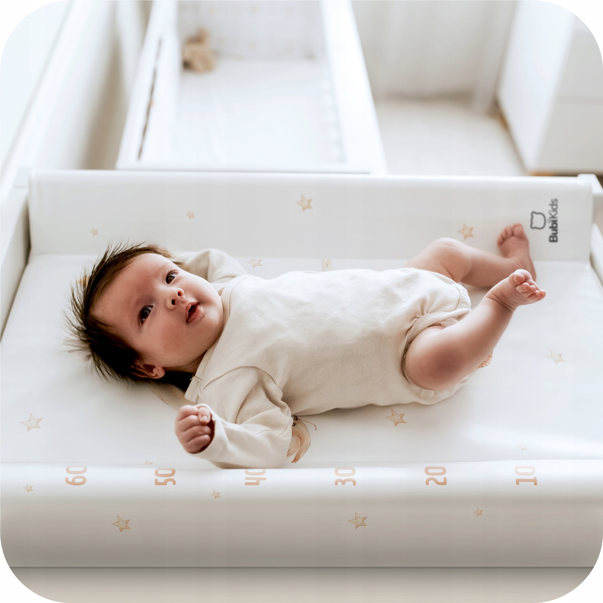 SOFT CHANGING TABLE 70x47 PROFILED SOFT MAT FOR CHEST OF DRAWERS Medical device no