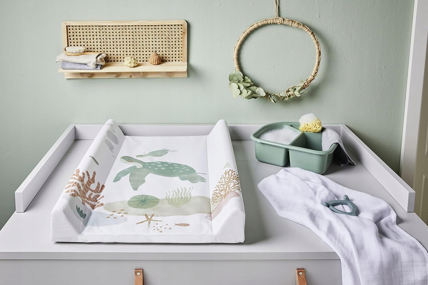 SOFT CHANGING TABLE ROTHO BABYDESIGN WEDGE 70X50 CM Length 70 cm