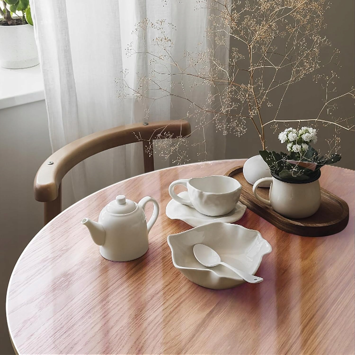 SOFT GLASS Protective Mat VRT TABLE TOP PAD 2mm x 100cm ROUND Color transparent