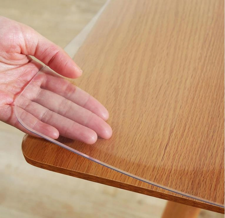 SOFT GLASS Table Pad Protective Mat for IKEA INGATORP 155x87cm 2mm Brand no brand