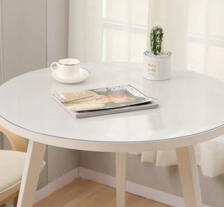 SOFT GLASS pad round table mat for IKEA INGATORP fi 110cm 2mm Brand no brand
