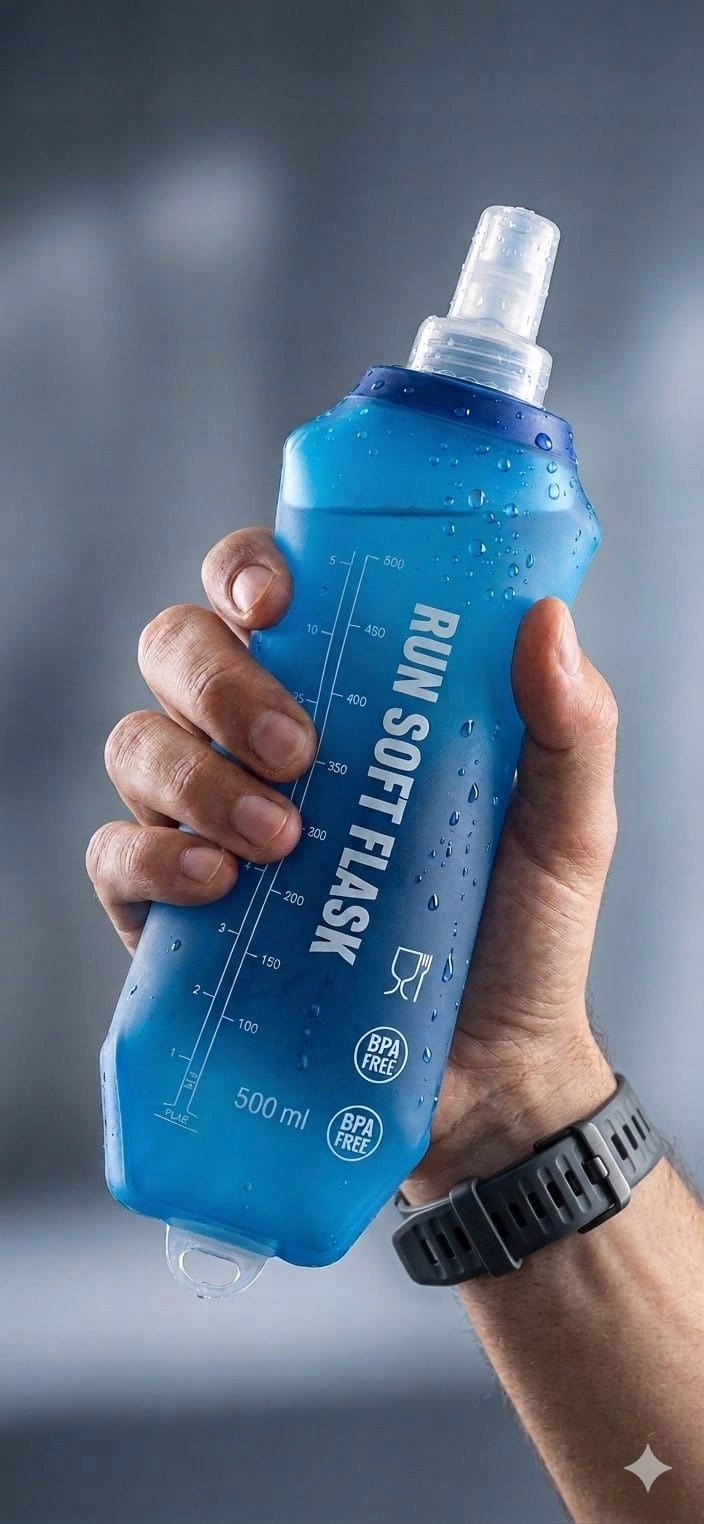 SOFTFLASK 500 ML SOFT WATER BOTTLE FOR RUNNING FLEXIBLE Packaging status original