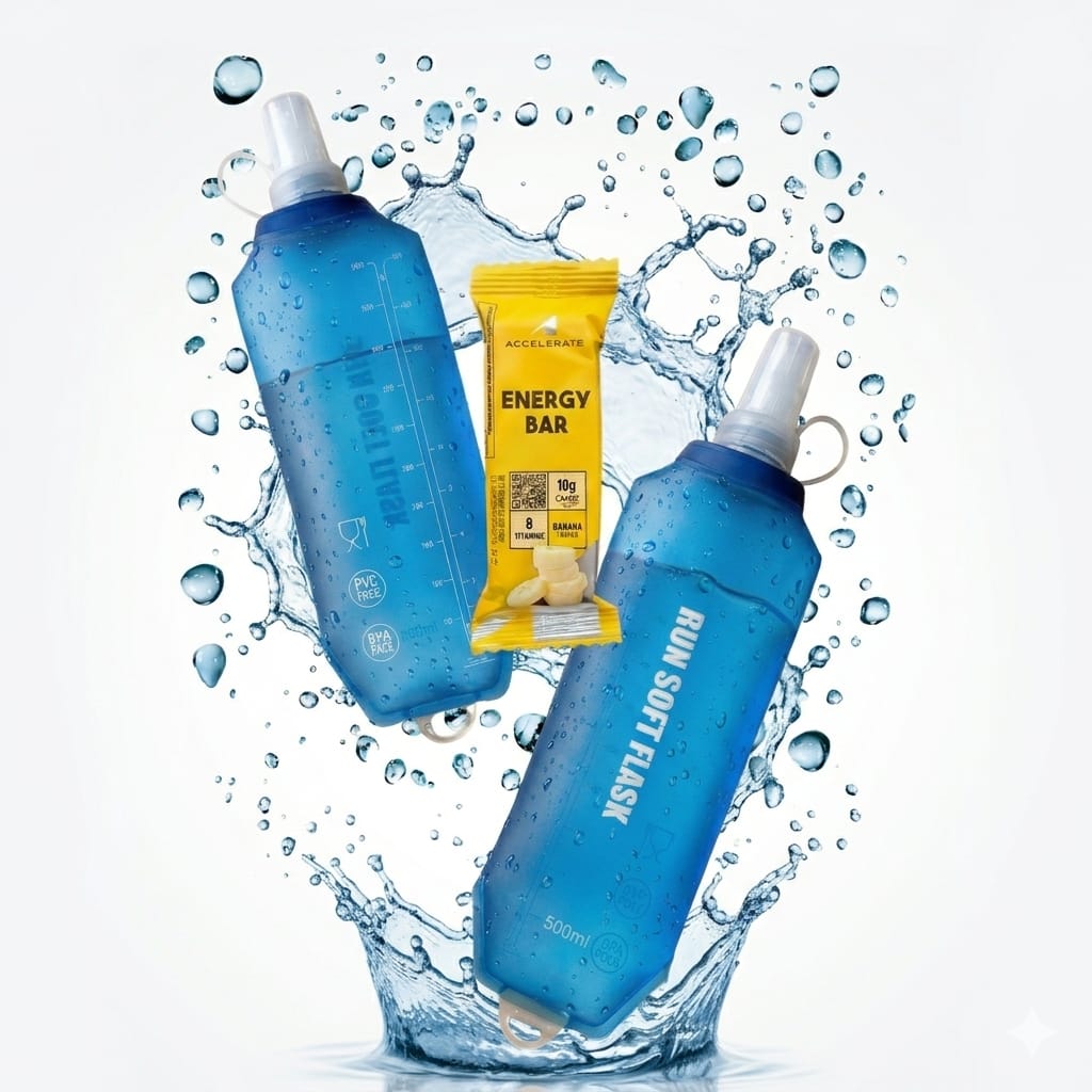 SOFTFLASK 500 ML SOFT WATER BOTTLE FOR RUNNING FLEXIBLE