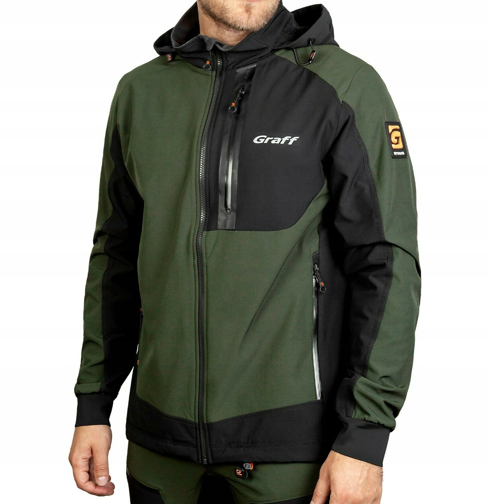 SOFTSHELL JACKET GRAFF 561-S - Green -S