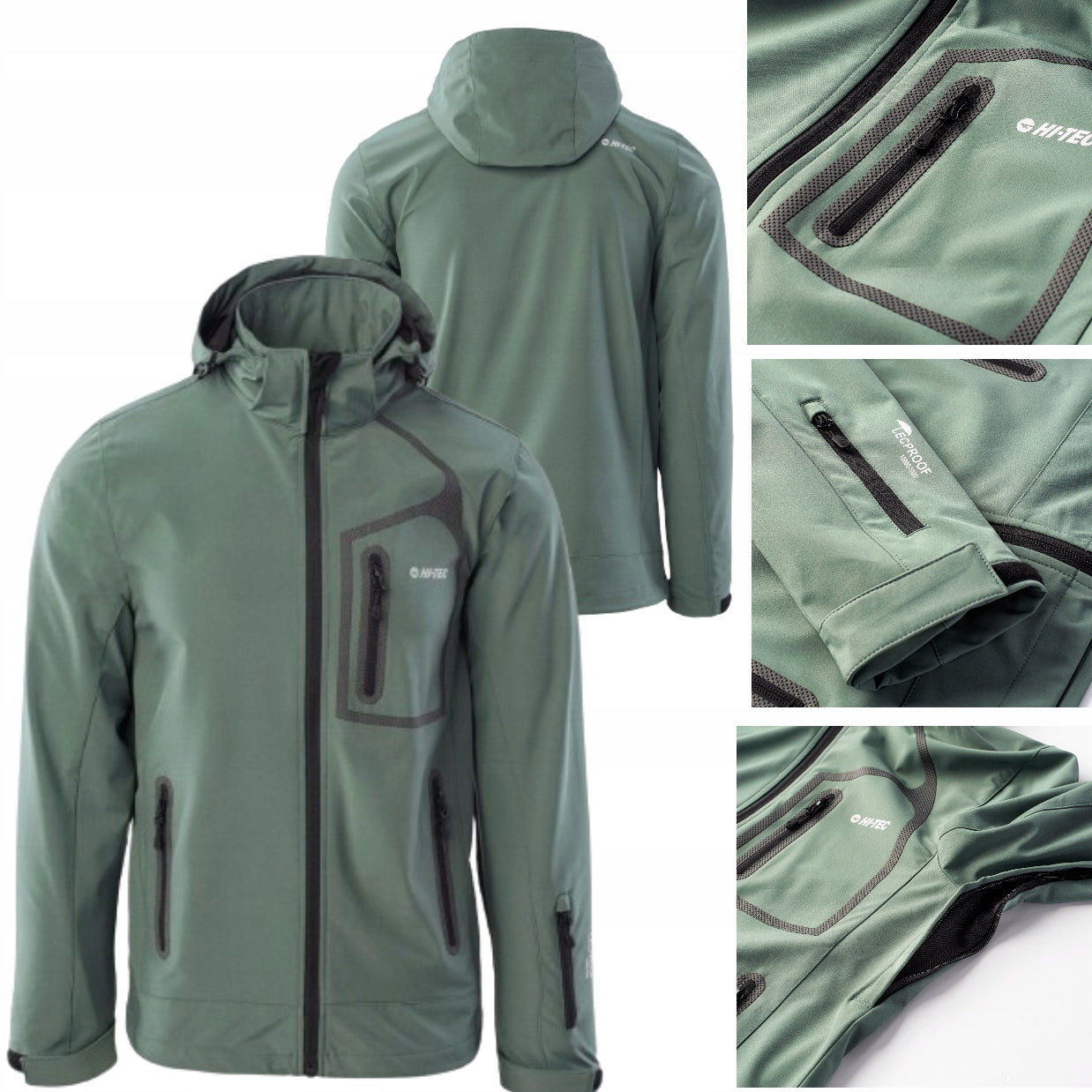 Hitec-Jacke Nils, grün