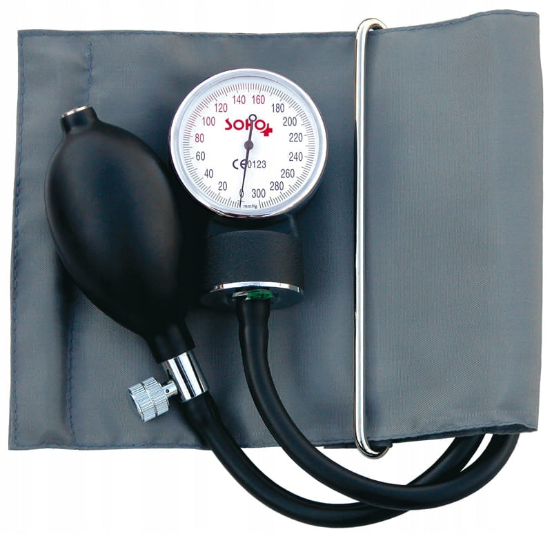SOHO 110 shoulder clock blood pressure monitor with stethoscope for adults
