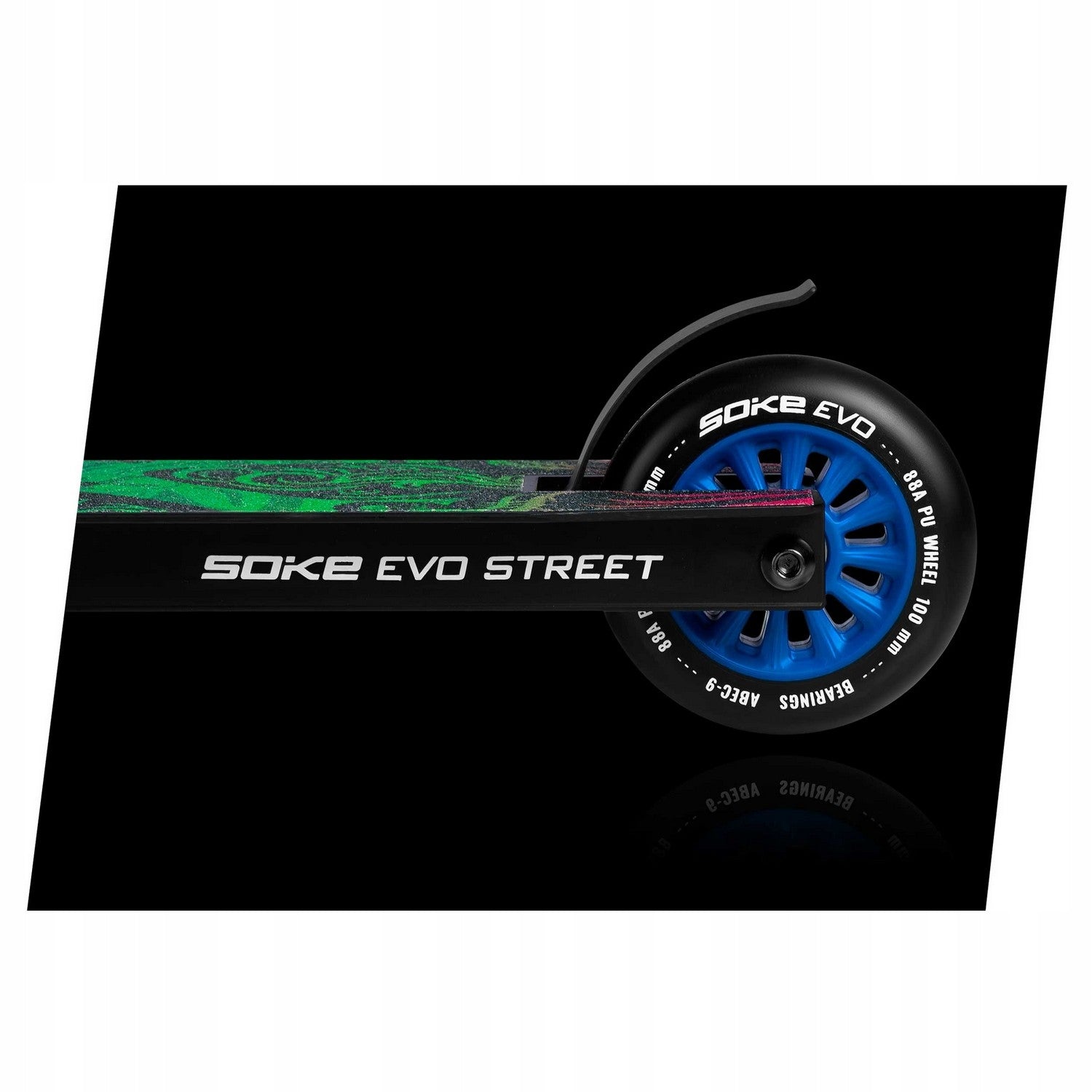 SOKE EVO street black rainbow scooter Kind two-wheeled