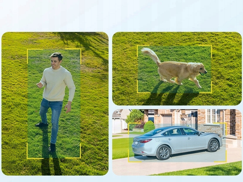 SOLAR BATTERY WIFI CAMERA 5MPX SMART OUTDOOR IP WIRELESS ALARM Packaging status original