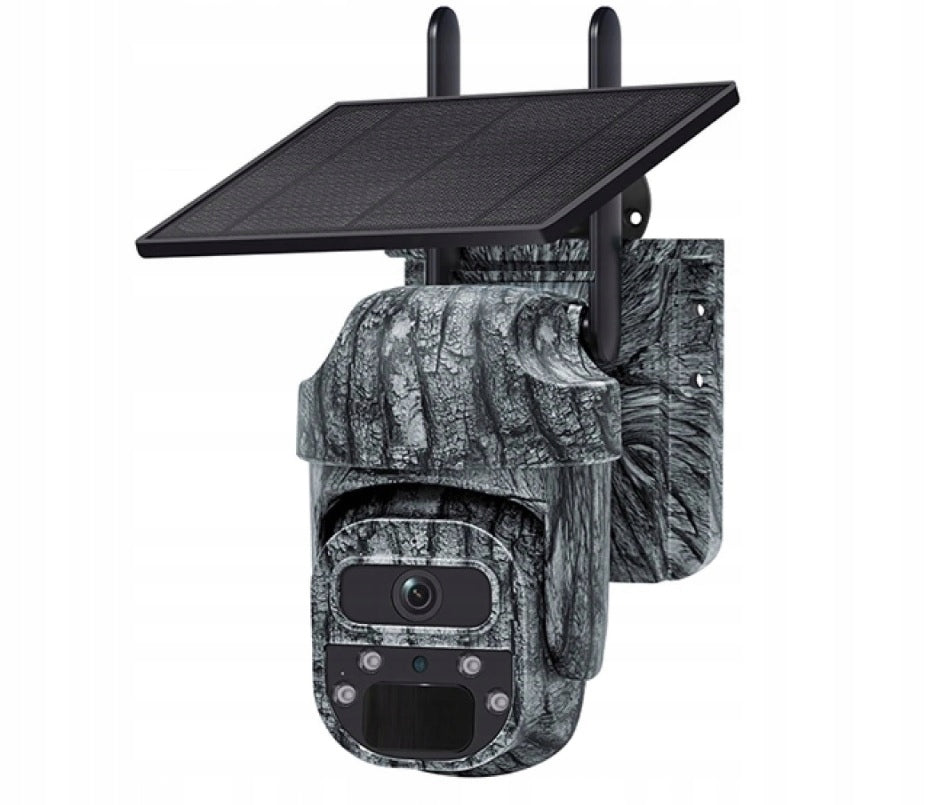 SOLAR CAMERA FOR SIM CARD 4G GSM 2K 6MP preview on phone PHOTOTRAP