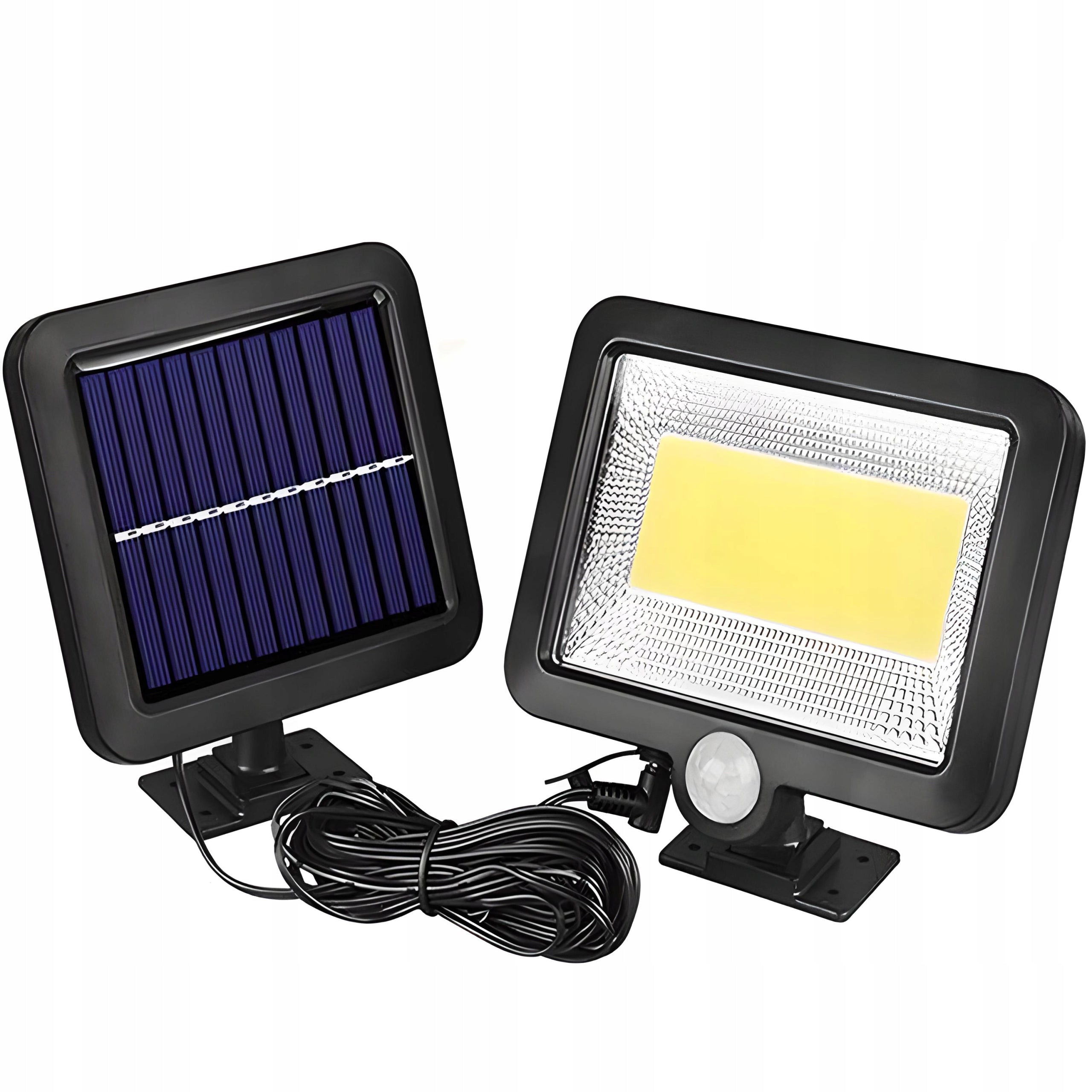 SOLAR LAMP DUSK MOTION SENSOR 100 LED STREET STRONG ENERGY SAVING Manufacturer code E077