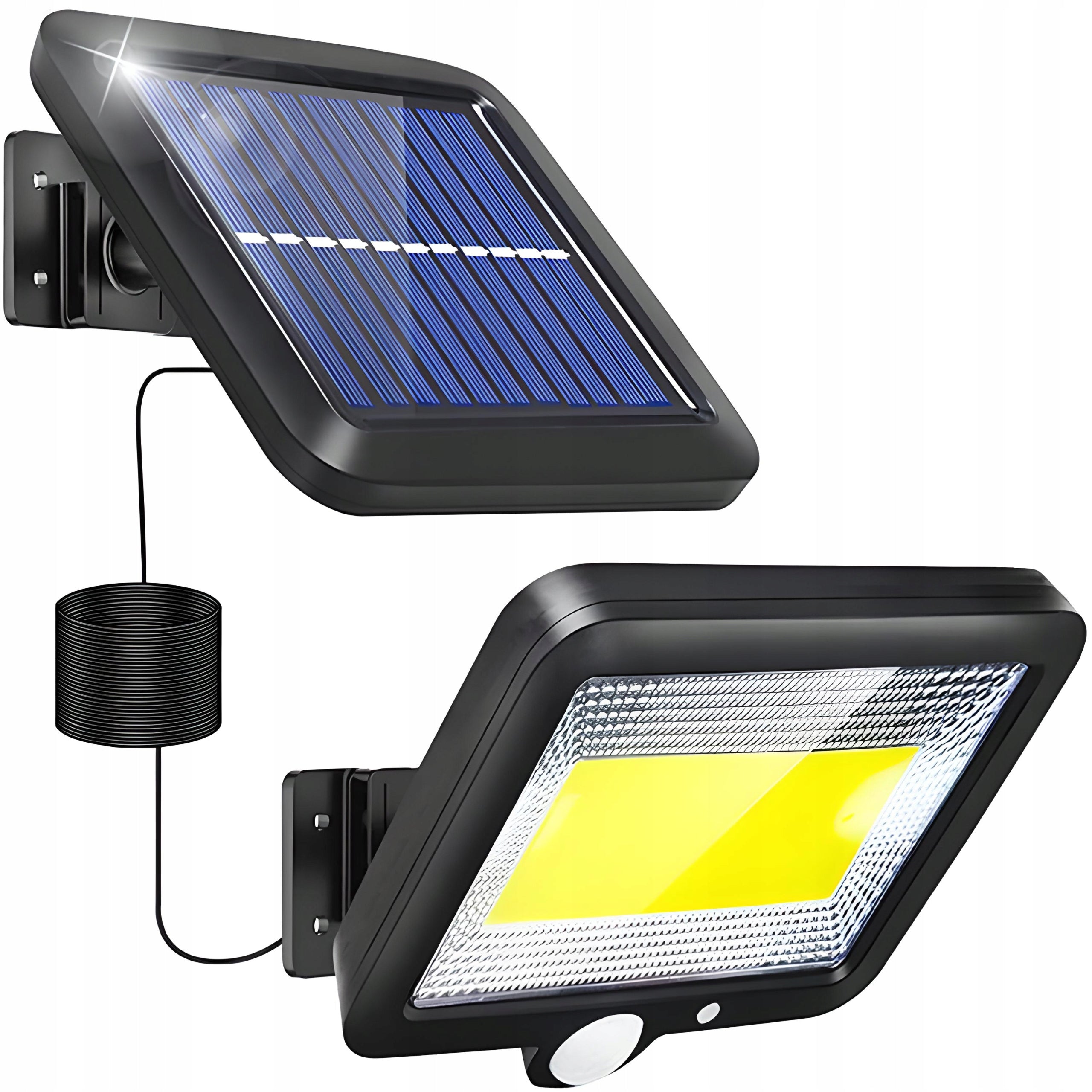 SOLAR LAMP DUSK MOTION SENSOR 100 LED STREET STRONG ENERGY SAVING Packaging status original