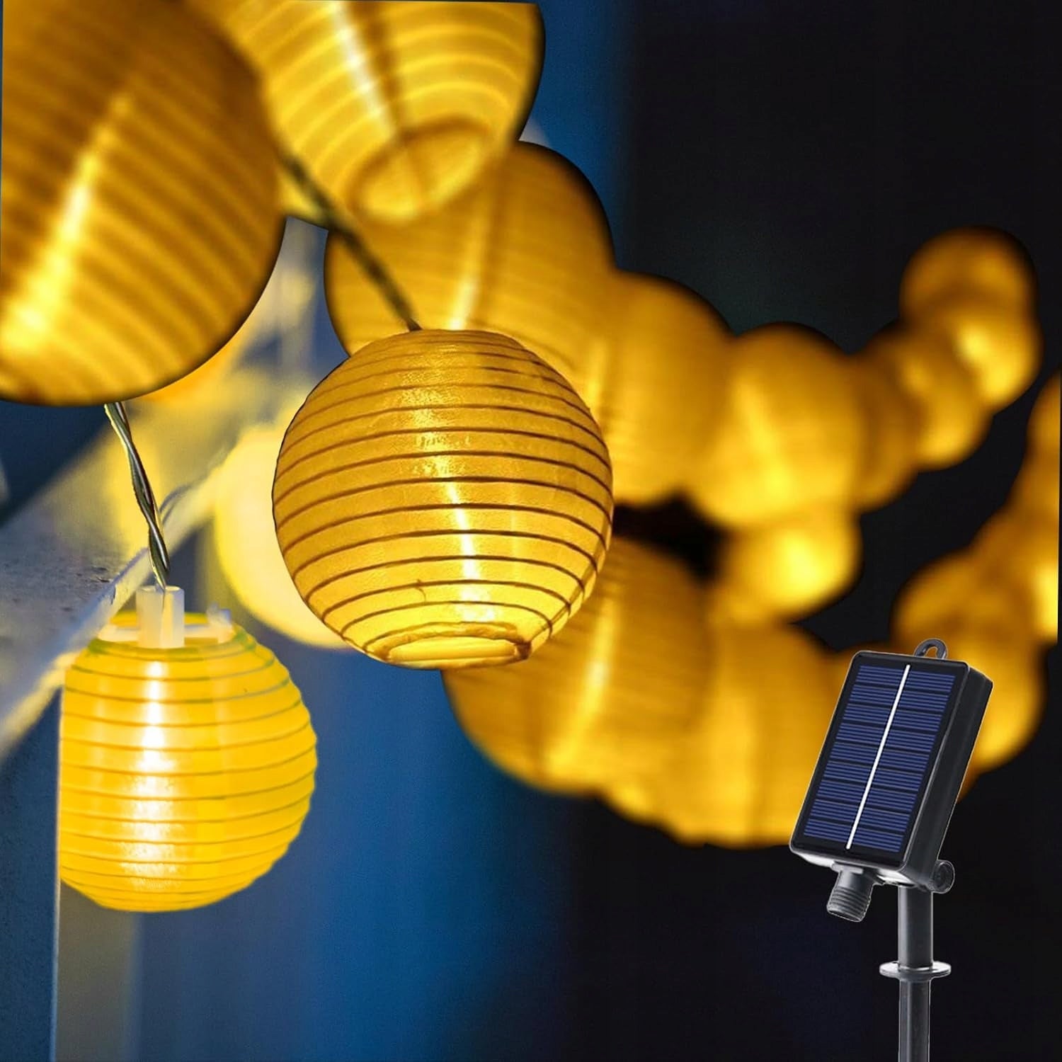 SOLAR LIGHTS LED LIGHT CORD LIGHT CHAIN GARLAND GARDEN PLOT EAN (GTIN) 0099686234557