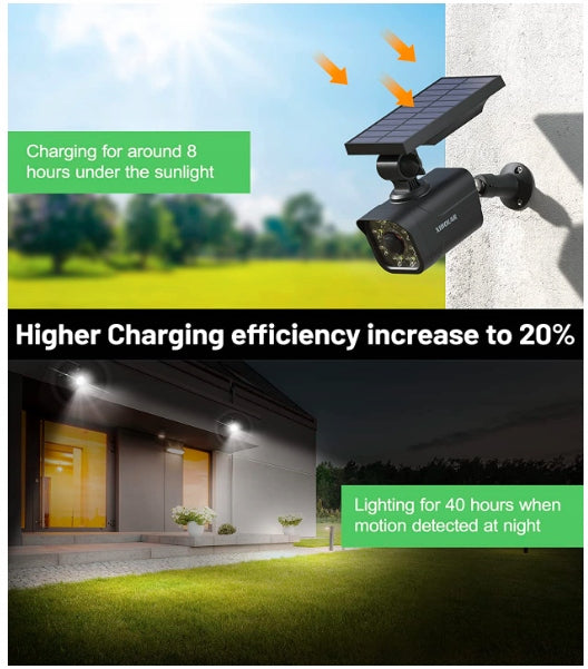 SOLAR OUTDOOR CAMERA WATERPROOF Packaging status original